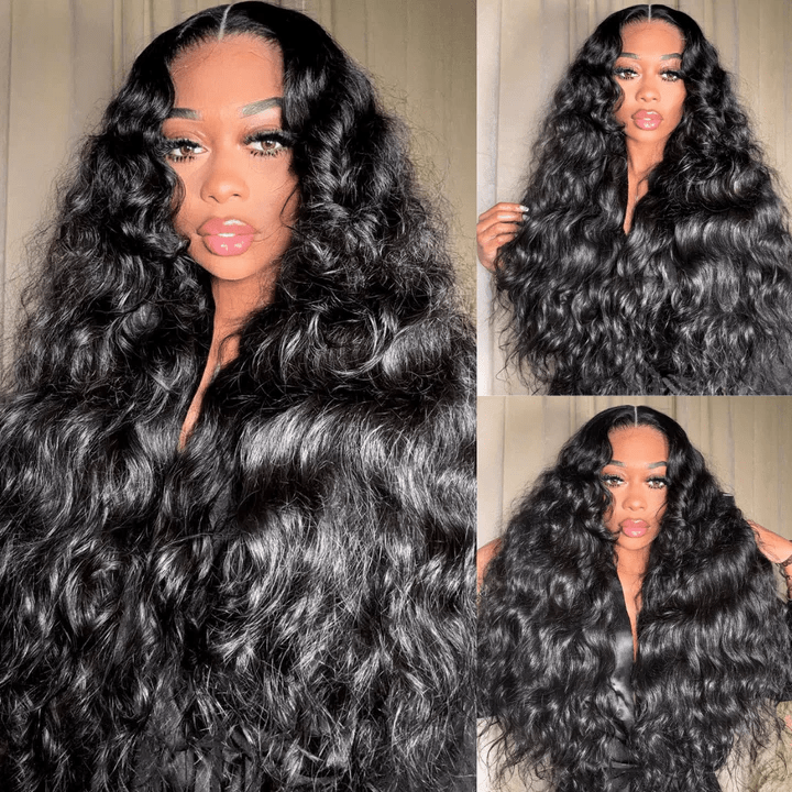 Raw Indian Glueless Wig Natural Wavy Wigs – GeetaHair display picture 3