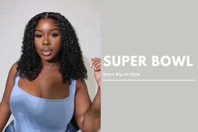 Score Big on Style: Super Bowl Sunday Sale on Real Human Hair Wigs