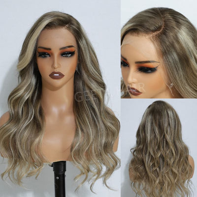 Wear and Go Glueless Wigs P16/613 Body Wave Lace Front Wigs Human Hair 13x4 HD Lace Wigs