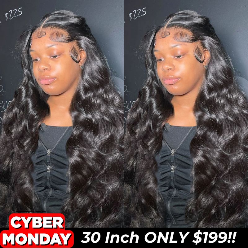 $199=30inch 13x4 Transparent HD Lace Front Loose Deep Wave Glueless Human Hair Wig Long Loose Wave HD Lace Wigs No Code Needed