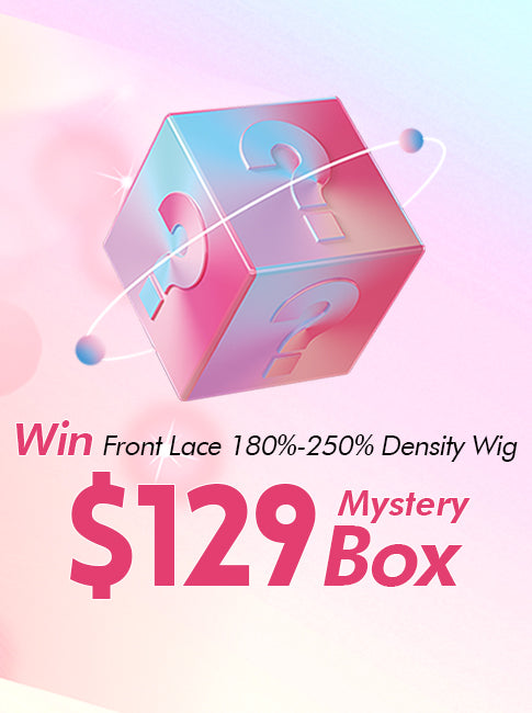 Geeta Hair $129 Surprise Box Randomly Get 16''-20'' 180%-250% Density Wigs Value $269-$389