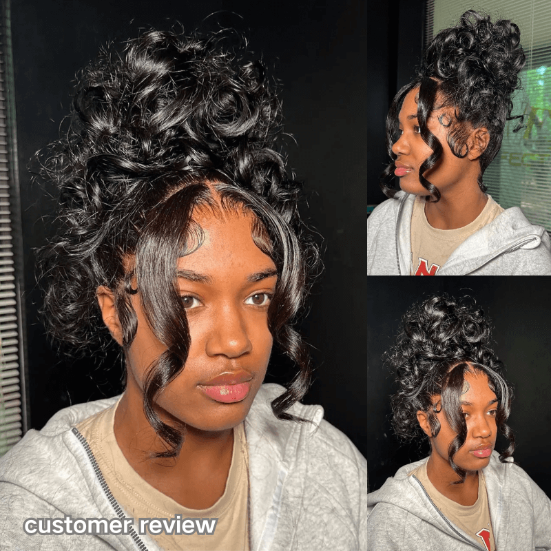 Geeta Invisi Strap Face Framing 360 Transparent Lace Frontal Body Wave Snug Fit All Sizes Human Hair Wigs - GeetaHair