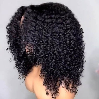 Black Friday 3 Wigs= $189 Fluffy Afro Curly 180%+Natural Wavy 250%+Highlight Layer Bob