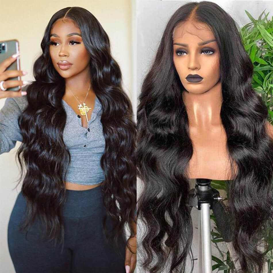 End Of Season Special 38% Off 300% Density Body Wave 4X6 Pre Cut Lace Wig Wear Go Glueless Wig Human Hair