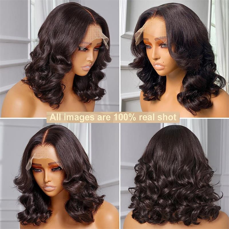 Loose Wave 13x4 HD Lace Front Wig Pre Plucked Hairline With Baby Hair 150% Density-Geeta Hair