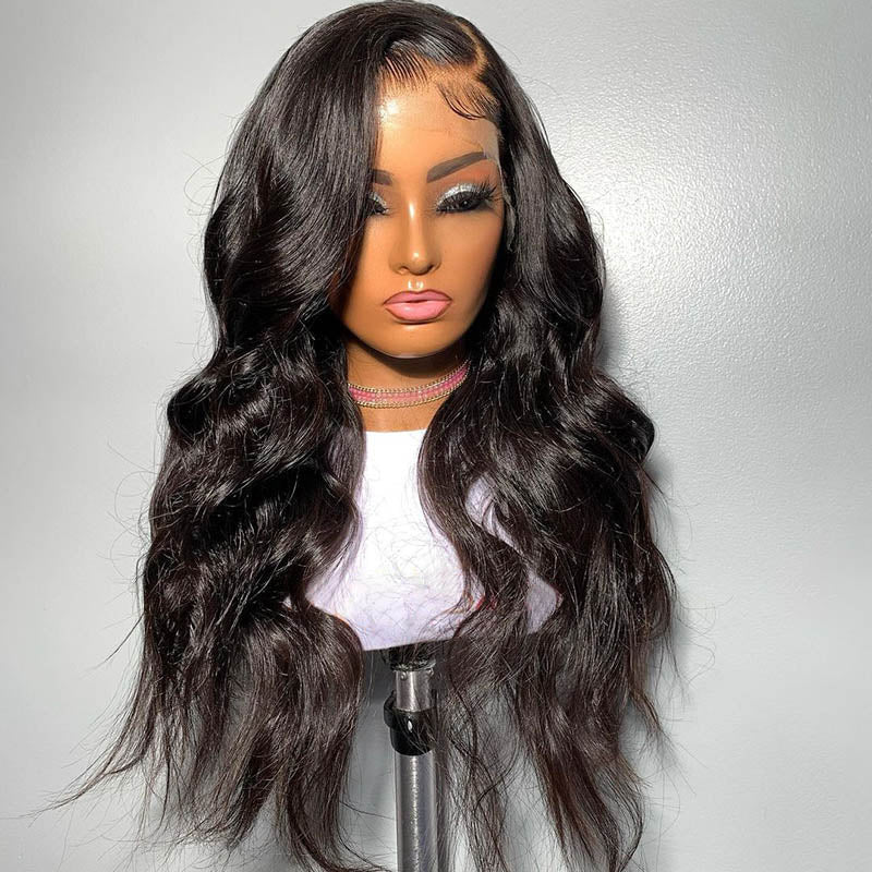 Tiktokers Recommend 30"=$199 180% Density Body Wave 13x6 HD  Lace Frontal Wig Pre Bleached Glueless Wigs