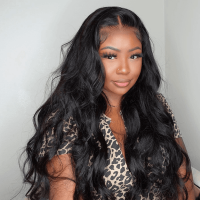 Geeta $119 Get 26inch 13x4 Lace Frontal Wig Body Wave 200% Density 100% Human Hair Flash Sale
