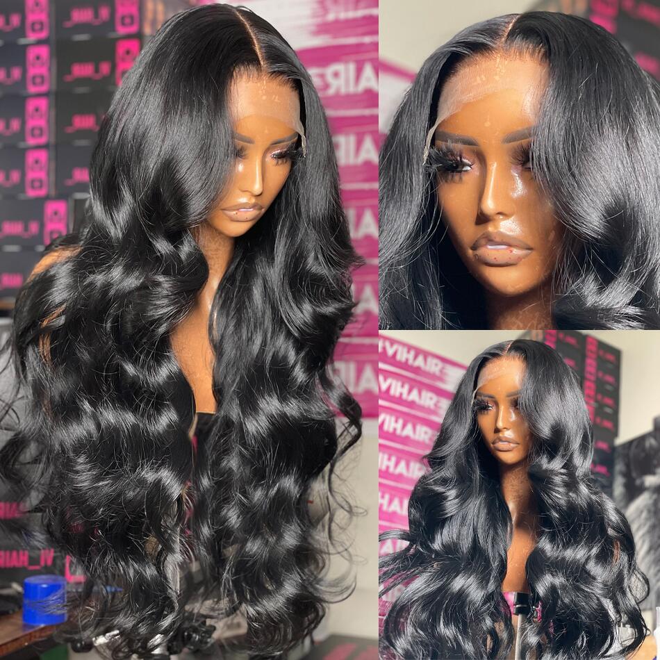 No Code 50% OFF Flash Sale: Glueless 6x4.5 Body Wave Pre Cut HD Transaparent Lace Human Hair Wigs-Only 2 Days