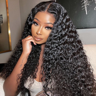 Over $101 Save $100: 13x4/13x6 Transparent Lace Front Deep Wave Human Hair Wigs-Flash Sale
