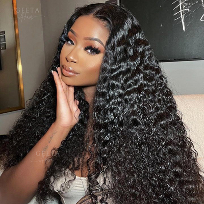 Over $101 Save $100: 13x4/13x6 Transparent Lace Front Deep Wave Human Hair Wigs-Flash Sale