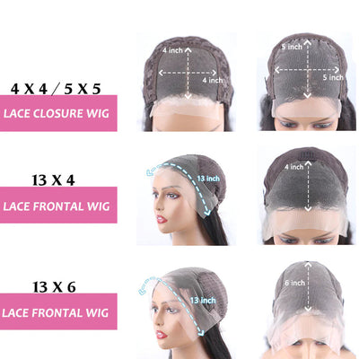 Buy 1 Get 1 Free: Glueless Loose Deep Wave 13x6 Transparent HD Lace Front Wigs- Flash Sale