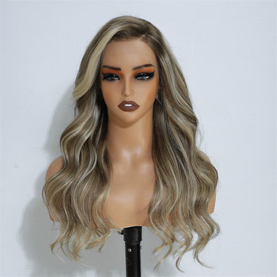 Wear and Go Glueless Wigs P16/613 Body Wave Lace Front Wigs Human Hair 13x4 HD Lace Wigs