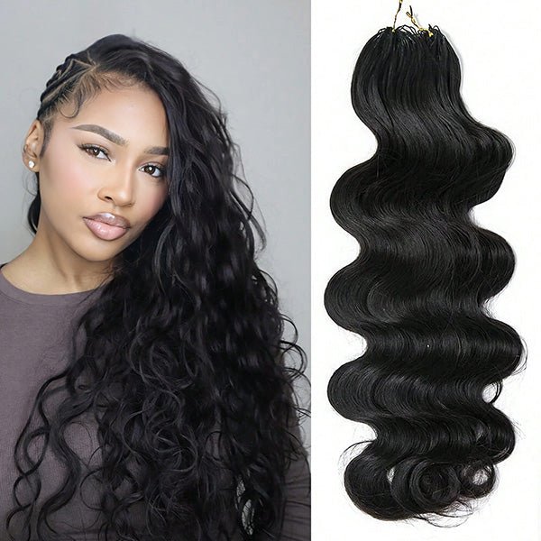 Geeta Hair Crochet Human Hair All Textures Miracle Knots Friendly for Boho Braids Pre-Separated Time-Saving Design Flash Sale