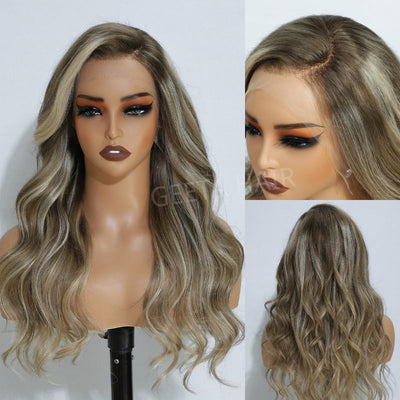 Wear and Go Glueless Wigs P16/613 Body Wave Lace Front Wigs Human Hair 13x4 HD Lace Wigs - GeetaHair