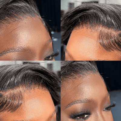 Geetahair Upgrade HD Lace black Wand Curls Wig Undetectable Invisible Lace Human Hair Wigs - GeetaHair