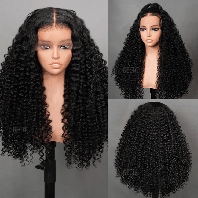 $48 Get 28Inches| 13x4 Lace Frontal HD Lace Bouncy Pixel Curl Wig Subs ...