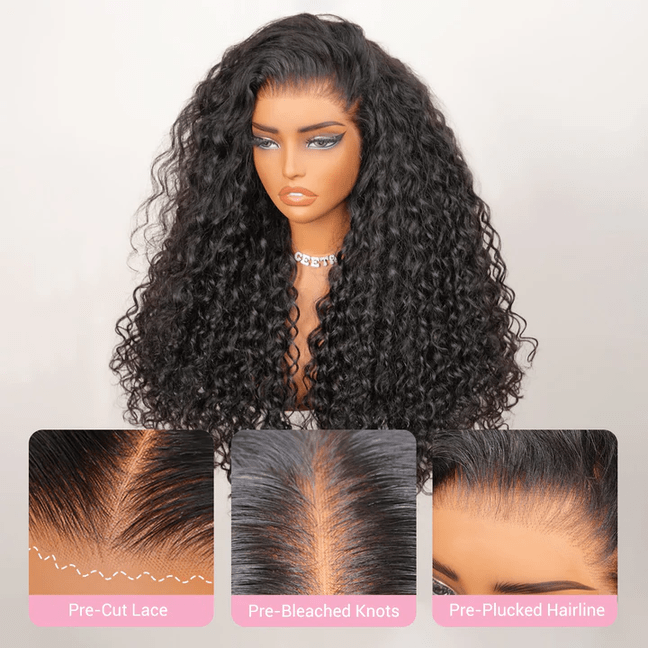 $48 Get 28Inches| 13x4 Lace Frontal HD Lace Bouncy Pixel Curl Wig Subs ...