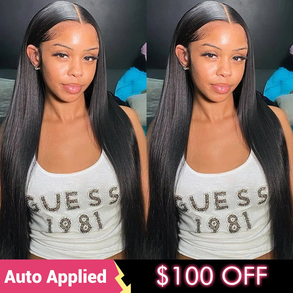 [24h quickship] 13x6 Lace Frontal Wig Silky Straight Human Hair Wig Subscriber Exclusive Flash Sale