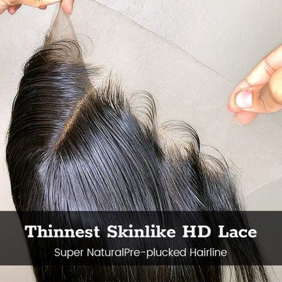 Geetahair Upgrade HD Lace Body Wave Wig With Pre Plucked Natural Hairline Lace Front Wigs Match All Skin Color - GeetaHair