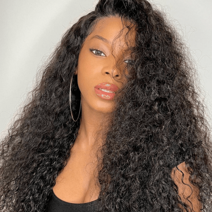 Geetahair Upgrade HD Lace Water Wave Wig Pre Plucked Natural Hairline Crystal Clear Lace Human Hair Wigs - GeetaHair