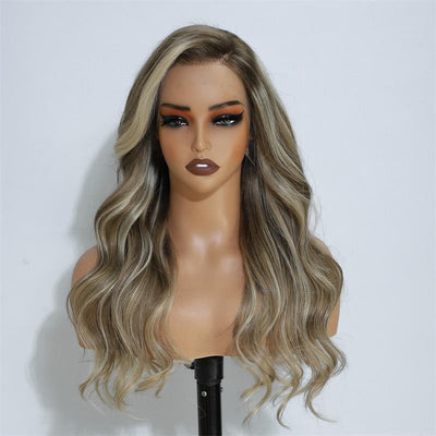 Wear and Go Glueless Wigs P16/613 Body Wave Lace Front Wigs Human Hair 13x4 HD Lace Wigs - GeetaHair