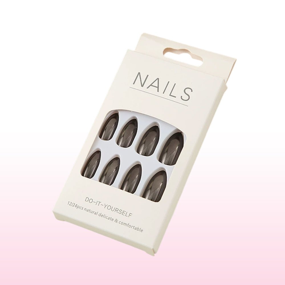$9.99 | 100 Points VIP Free Press On Nails Nail Glue Included - GeetaHair