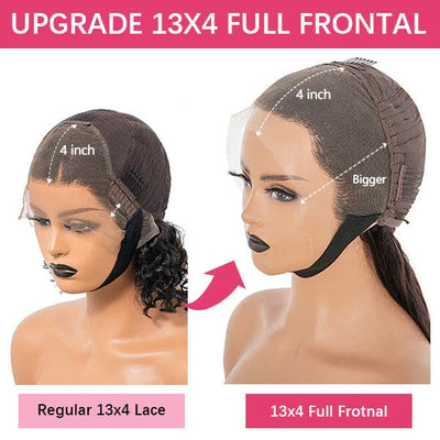 Upgrade 13x4 Full Frontal Service (Only Applicable To 13x4 Lace Wig) - GeetaHair