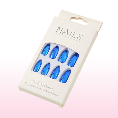$9.99 | 100 Points VIP Free Press On Nails Nail Glue Included - GeetaHair