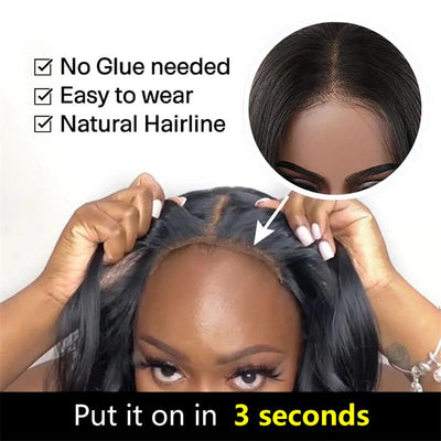 Geeta Glueless Wig Fluffy Kinky Curly 7x5 Pre Cut Lace Front Wigs Pre Plucked Natural Hairline 180% Density - GeetaHair