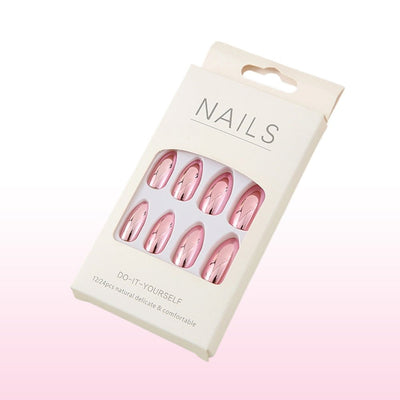 $9.99 | 100 Points VIP Free Press On Nails Nail Glue Included - GeetaHair