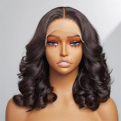 Loose Body Wave 13x4 HD Lace Front Wig Pre Plucked Hairline With Baby Hair 250% Density-Geeta Hair