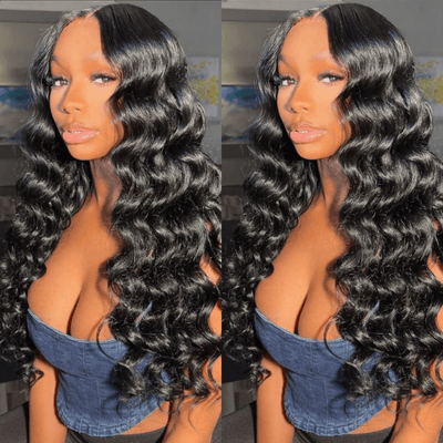 No Code 50% OFF Flash Sale: Glueless 6x4.5 Loose Deep Wave Pre Cut HD Transaparent Lace Human Hair Wigs - Only 2 Days - GeetaHair