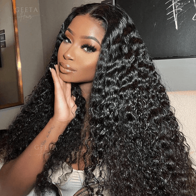 Over $101 Save $100: 13x4/13x6 Transparent Lace Front Deep Wave Human Hair Wigs - Flash Sale - GeetaHair