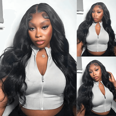 30inch=$199 Tiktokers Recommend 180% Density Body Wave HD Lace Frontal Wig Pre Bleached Glueless Wigs - Geeta Hair - GeetaHair