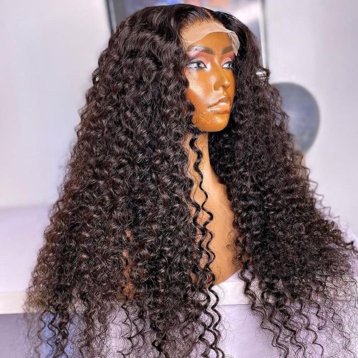 Bogo Sale $369= 28" T1B/2/4 Straight Wig + 24" Deep Wave Wig - GeetaHair
