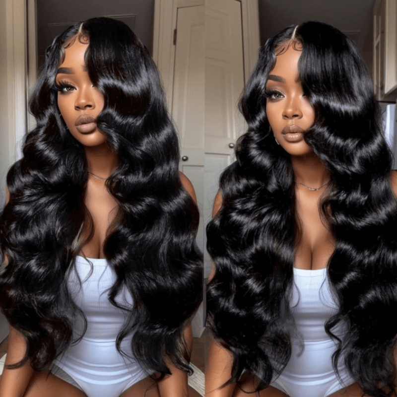 30inch=$199 Tiktokers Recommend 180% Density Body Wave HD Lace Frontal Wig Pre Bleached Glueless Wigs - Geeta Hair - GeetaHair