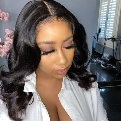 Loose Wave 13x4 HD Lace Front Wig Pre Plucked Hairline With Baby Hair 150% Density - Geeta Hair - GeetaHair