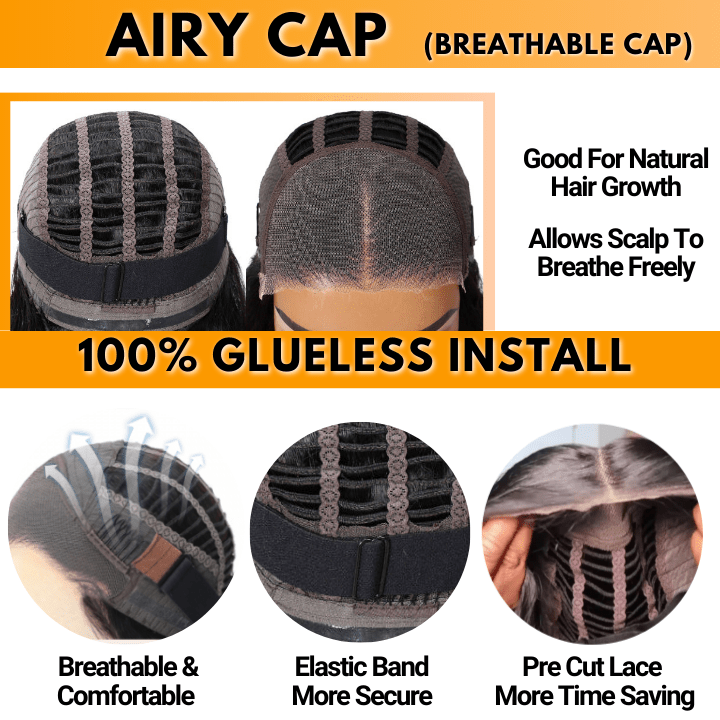 No Code 50% OFF Flash Sale: Glueless 6x4.5 Deep Wave Pre Cut HD Transaparent Lace Human Hair Wigs - Only 2 Days - GeetaHair