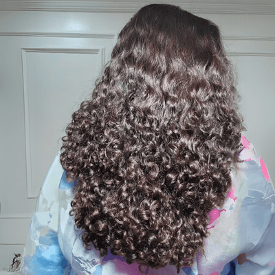300% Density Resilient Curly 13x4 Lace Front Human Hair Wigs Pre Cut Glueless Wigs for Women - GeetaHair