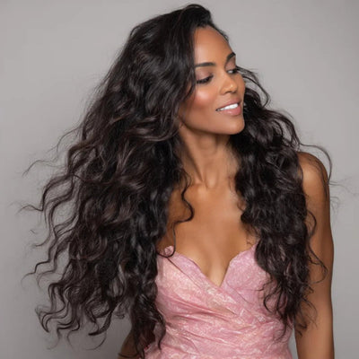 Raw Glueless Wig Bouncy Loose Wave 13x4 / 6x4 Lace Front Human Hair Wigs For Women - GeetaHair