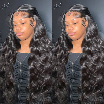 $199=30inch 13x4 HD Lace Front Loose Deep Wave Glueless Human Hair Wig Long Loose Wave HD Lace Wigs No Code Needed - GeetaHair