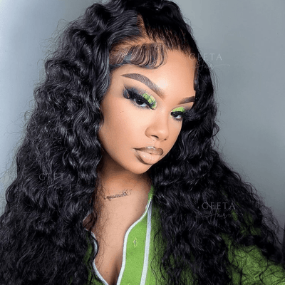 Over $101 Save $100: 13x4/13x6 Transparent Lace Front Deep Wave Human Hair Wigs - Flash Sale - GeetaHair