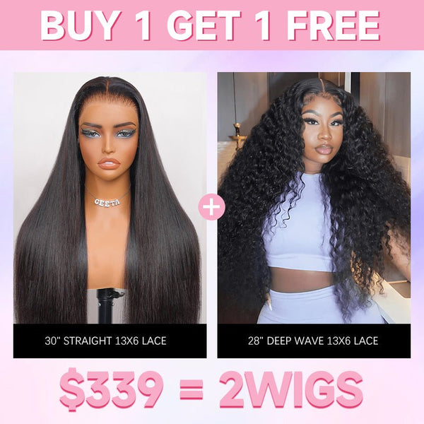 199 $ = 30 Zoll vorgebleichte 13 x 6 glatte Lace-Front-Perücken aus Echthaar mit 180 % Dichte, HD, transparent, ohne Klebstoff, kein Code erforderlich 