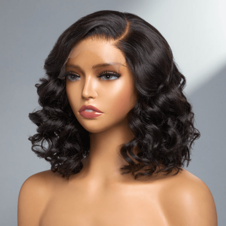 No Code 50% OFF Flash Sale: Glueless 6x4.5 Loose Wave Pre Cut HD Transaparent Lace Human Hair Wigs - Only 2 Days - GeetaHair