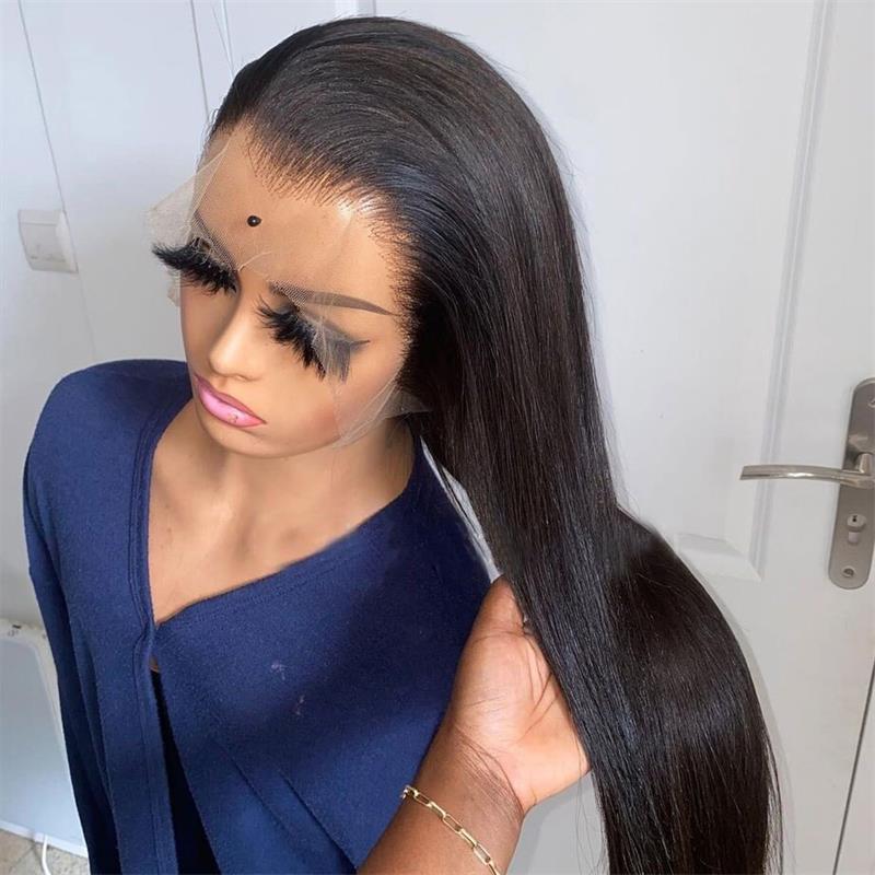 Geeta 6x4 Lace Closure / 13x6 Straight Lace Front Wigs Human Hair 180% Density HD Lace Glueless Wigs - GeetaHair
