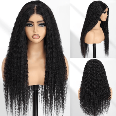 No Code 50% OFF Flash Sale: Glueless 6x4.5 Ladylike Curly Pre Cut HD Transaparent Lace Human Hair Wigs - Only 2 Days - GeetaHair