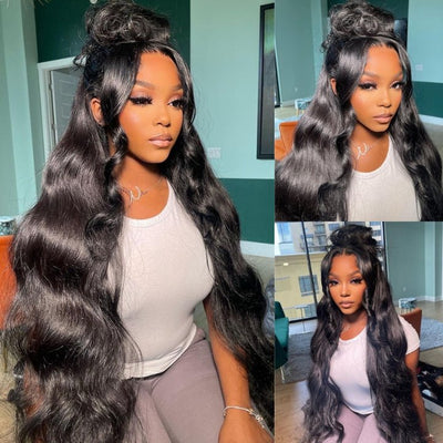 No Code 50% OFF Flash Sale: Glueless 6x4.5 Body Wave Pre Cut HD Transaparent Lace Human Hair Wigs - Only 2 Days - GeetaHair