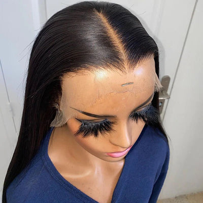 Geeta 6x4 Lace Closure / 13x6 Straight Lace Front Wigs Human Hair 180% Density HD Lace Glueless Wigs - GeetaHair