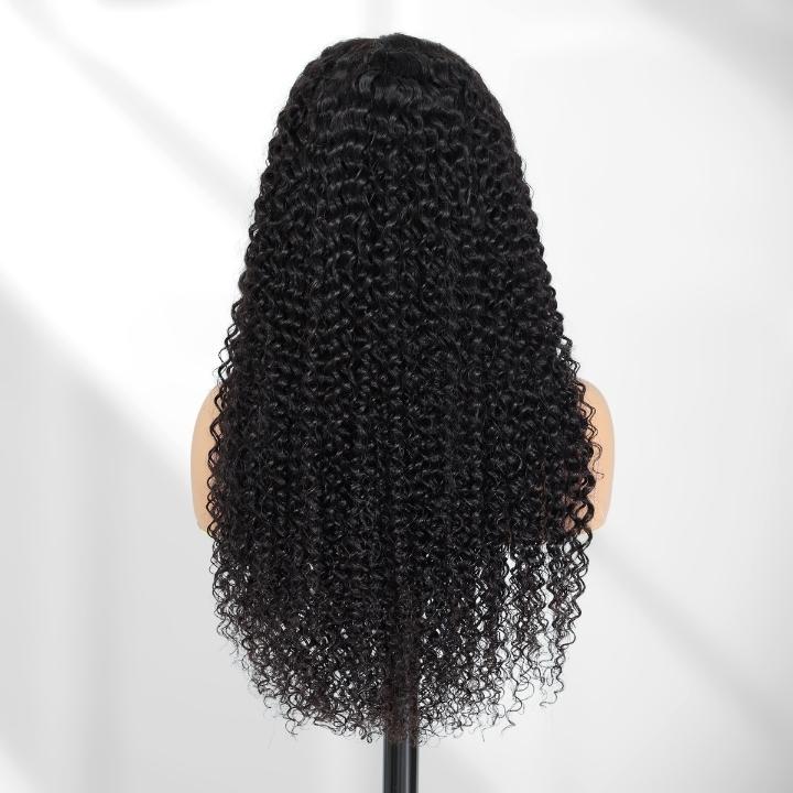 No Code 50% OFF Flash Sale: Glueless 6x4.5 Ladylike Curly Pre Cut HD Transaparent Lace Human Hair Wigs - Only 2 Days - GeetaHair