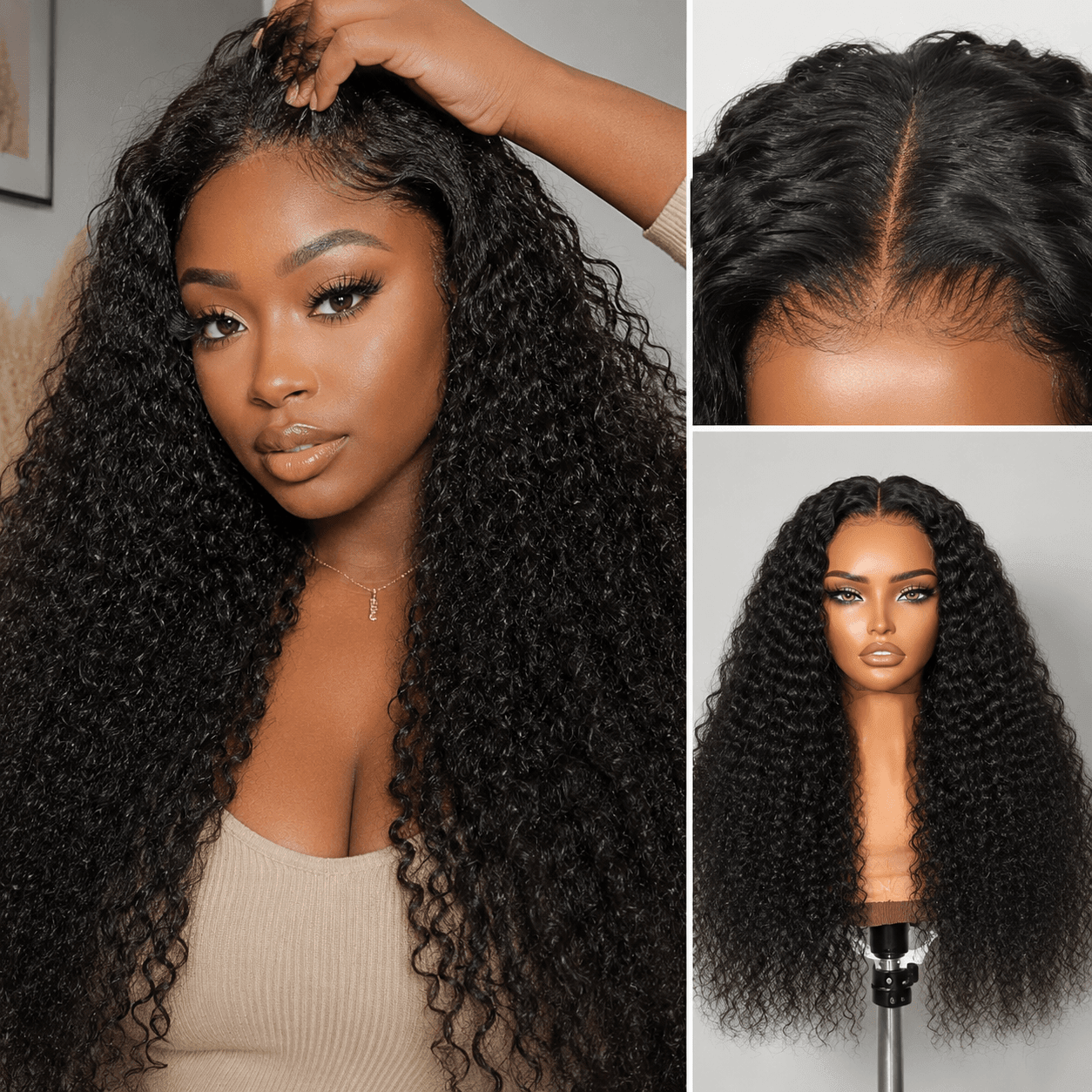 [30 inch $179] Glueless Soft Curly Human Hair